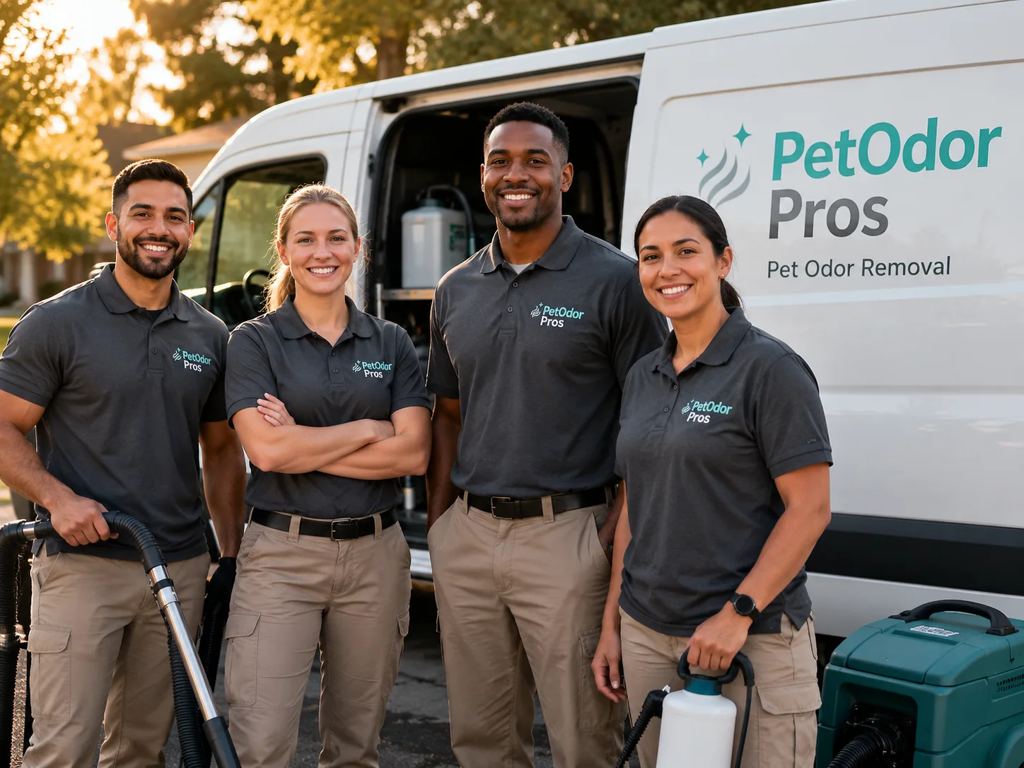 Pet Odor Removal team serving Pennville, IN